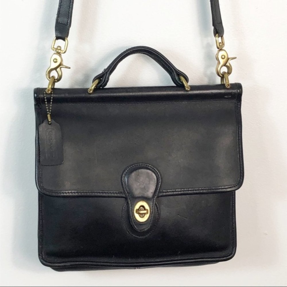 Vintage Coach Willis Station Purse Shoulder Bag